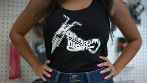 Hang Em High Customs: Ladies Razorback Shirt