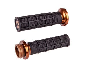 ODI Grips V-Twin Hart Luck Full Waffle Lock On Grips (Throttle-By-Wire Models)