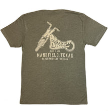 Load image into Gallery viewer, Hang Em High Customs: Military Green Shop Shirt