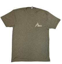 Load image into Gallery viewer, Hang Em High Customs: Military Green Shop Shirt