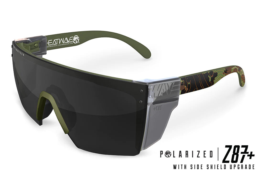 PREORDER] Heat Wave Visual Lazer Face Topo Camo Sunglasses – Hang Em High  Customs